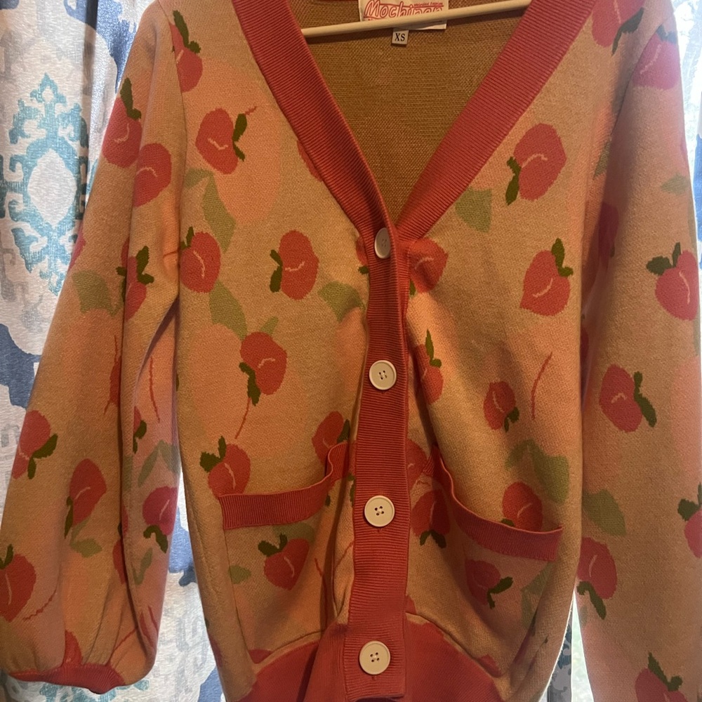 Mochipan Peach Cardigan/ XS